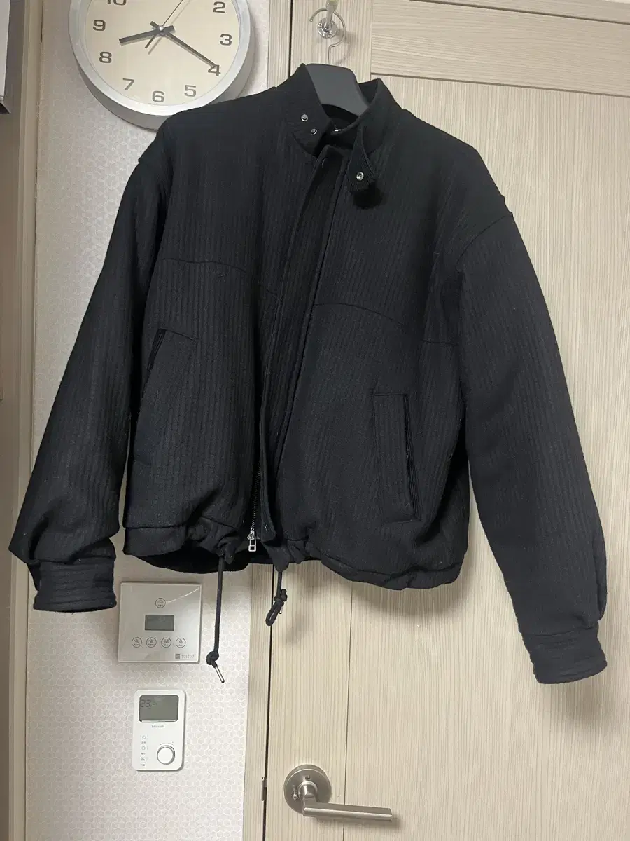 노운 점퍼 harrington jumper (stripe black)